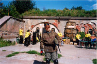 На "Штурме Форта". Санкт-Петербург. 2002 год.