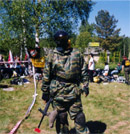На "Больших Пенйнтбольных маневрах". Москва. 2002 год.